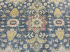 8'x10' Hand-Knotted Chobi Blue/Ivory Area Rug – KB Rugs