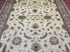 8'x10' Hand-Knotted Chobi Ivory/Beige Area Rug – KB Rugs