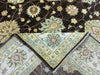 8'x10' Hand-Knotted Chobi Brown/Ivory Area Rug – KB Rugs