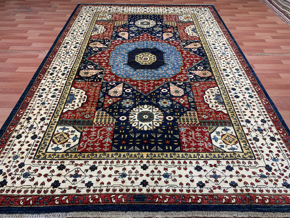 7'x10' Hand-Knotted Mamluk Multi Area Rug – KB Rugs