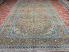 9'x12' Hand-Knotted Chobi Beige/Blue Area Rug – KB Rugs