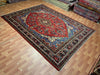 9'x12' Hand-Knotted Chobi Red/Navy Area Rug – KB Rugs