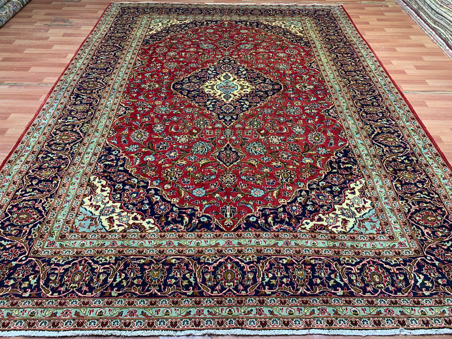 8'x10' Hand-Knotted Chobi Red/Multi Area Rug – KB Rugs