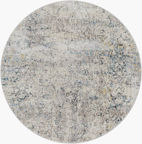 Livabliss Cardiff machinaal geweven vloerkleed — Blauw / Grijs / Ivoor | CDF-2300