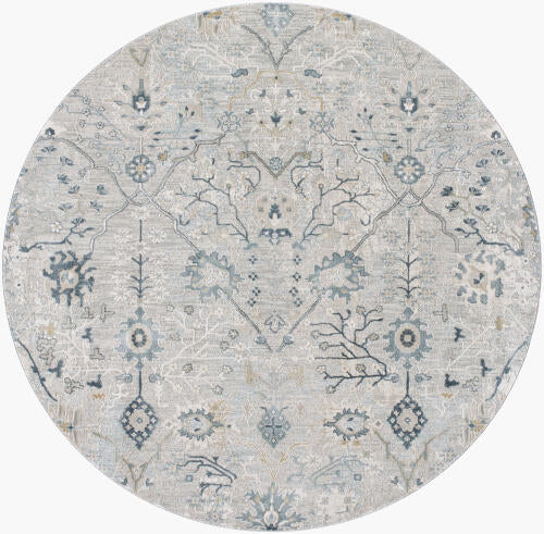 Brunswick Machinaal Geweven Vloerkleed — Ivoor / Salie| BWK-2316