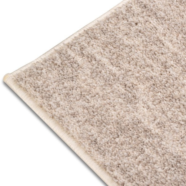 Modern geometrisch neutraal vloerkleed – Zacht aanvoelend Turks machinaal geweven (0,6 cm poolhoogte)