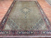 7'x10' Hand-Knotted Persian Green/Burgundy Area Rug – KB Rugs