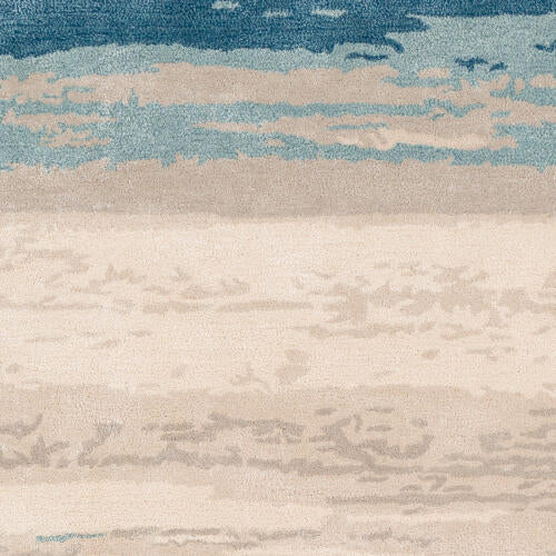 Kavita Handmade Rug — Blue / Sand | KVT-2306