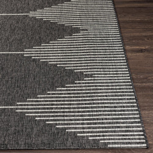 Livabliss Eagean Machinaal Geweven Vloerkleed — Houtskool / Grijs | EAG-2348