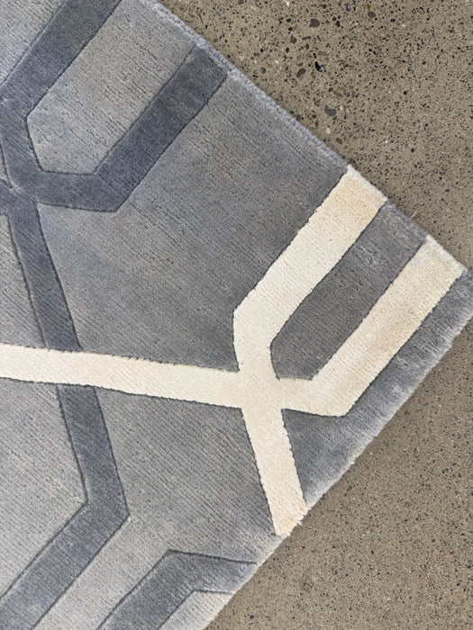 60x90 cm handgeknoopt Nepalees vloerkleed van 100% wol