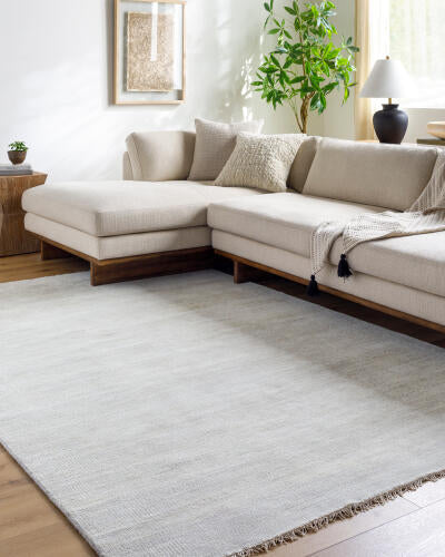 Episch Handgemaakt Wollen Vloerkleed — Misty Gray | EPI-2309 - colour & pattern