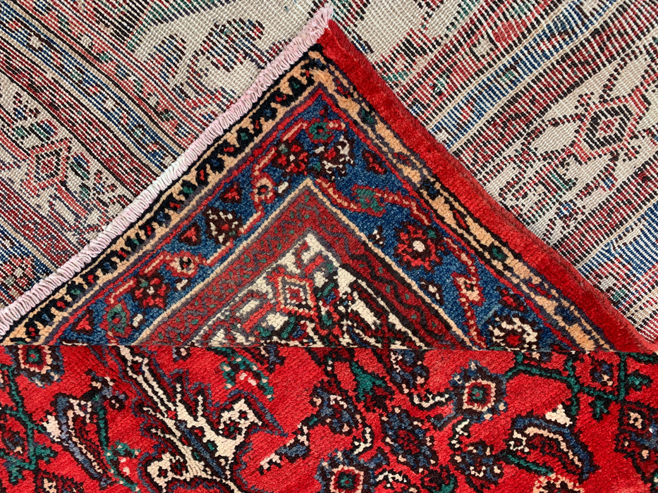 Handgemaakt Perzisch wollen vloerkleed 213x305 cm - Rood traditioneel medaillon Perzisch stijl kleed - Exacte afmeting 305 cm x 213 cm - KBHM-660