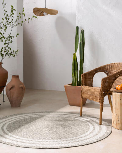 Livabliss Eagean Machinaal Geweven Vloerkleed — Lichtbeige | EAG-2366