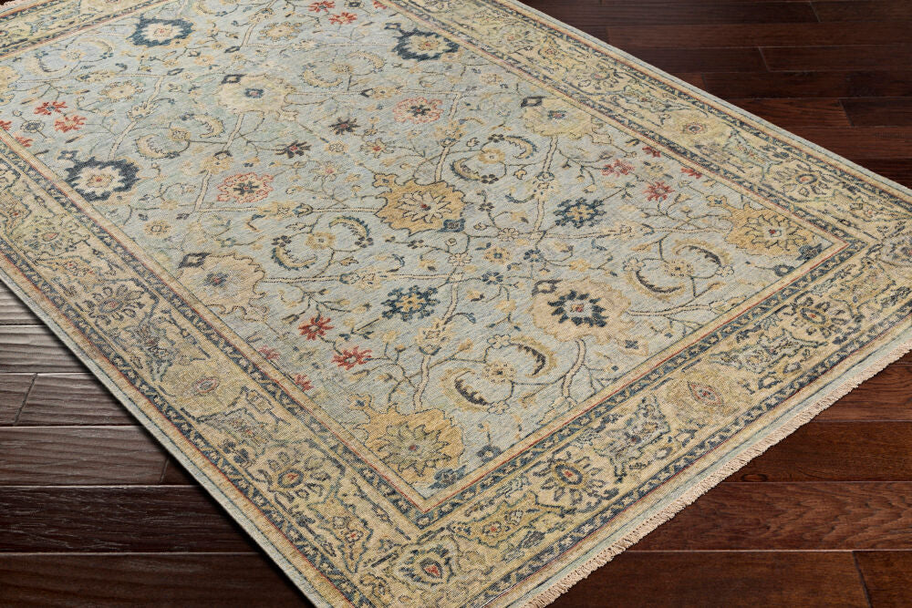 Anatolia Handgeknoopt Vloerkleed — Olijf / Tan | ANY-2300
