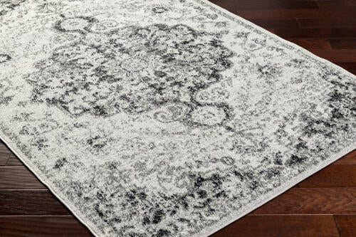 Livabliss Harput Machinaal Geweven Vloerkleed — Grijs / Ivoor | HAP-1061 - colour & pattern
