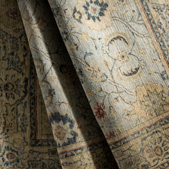 Anatolia Handgeknoopt Vloerkleed — Olijf / Tan | ANY-2300