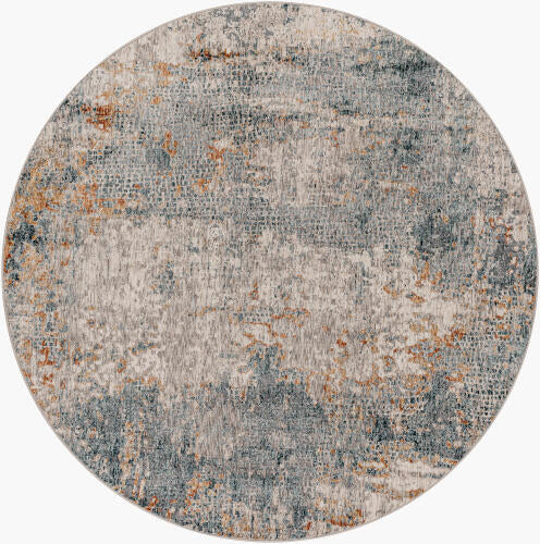 Livabliss Cardiff machinaal geweven vloerkleed — Blauw / Multi | CDF-2305