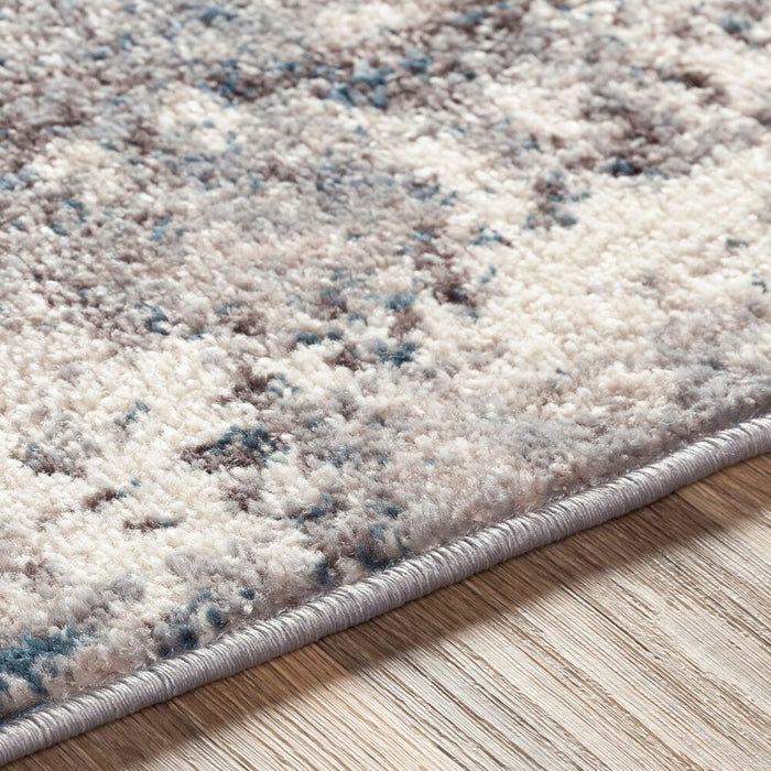 Ankara Machinaal Geweven Vloerkleed — Beige / Blauwgroen | AKR-2307