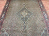 7'x10' Hand-Knotted Persian Green/Burgundy Area Rug – KB Rugs
