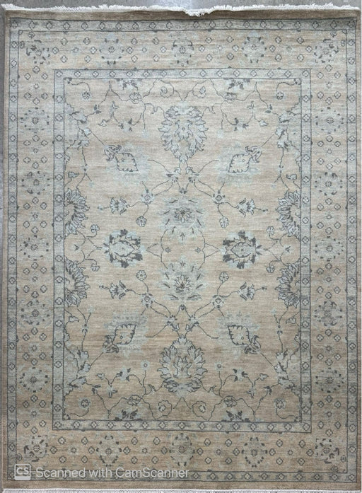 8'x10' Hand-Knotted Tibetan Ivory/Grey Area Rug – KB Rugs