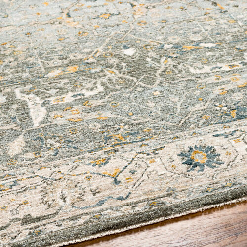 Livabliss Dresden machinaal geweven vloerkleed — Mist / Ivory | DRE-2310