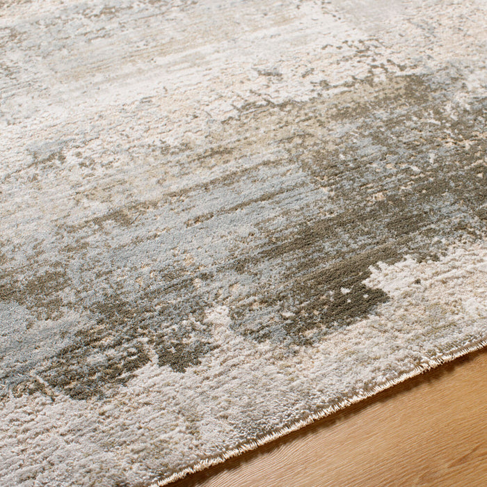 Brunswick Machinaal Geweven Vloerkleed — Grijs / Zand | BWK-2305