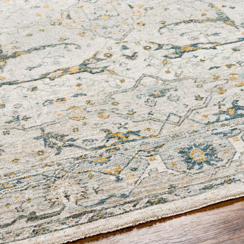Livabliss Dresden Machine Woven Rug — Ivory / Mist | DRE-2309