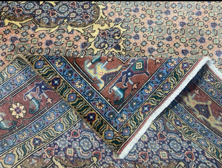 7'x10' Hand-Knotted Persian Beige/Blue Area Rug – KB Rugs
