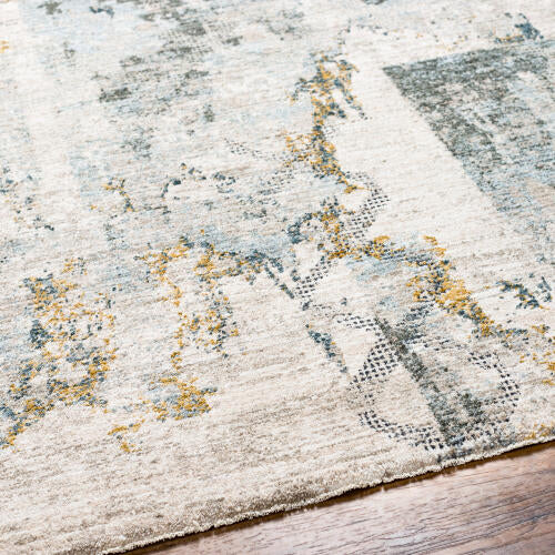 Livabliss Dresden Machinaal Geweven Vloerkleed — Taupe / Multi | DRE-2301