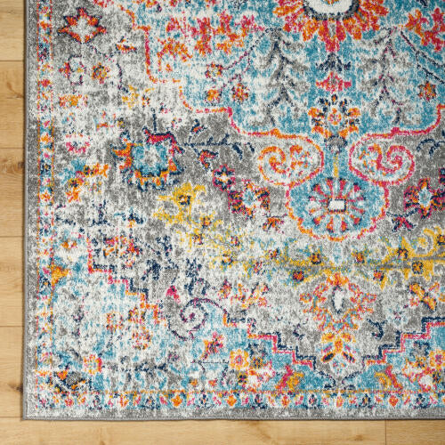 Livabliss Harput Machinaal Geweven Vloerkleed — Ivoor / Multi | HAP-1063