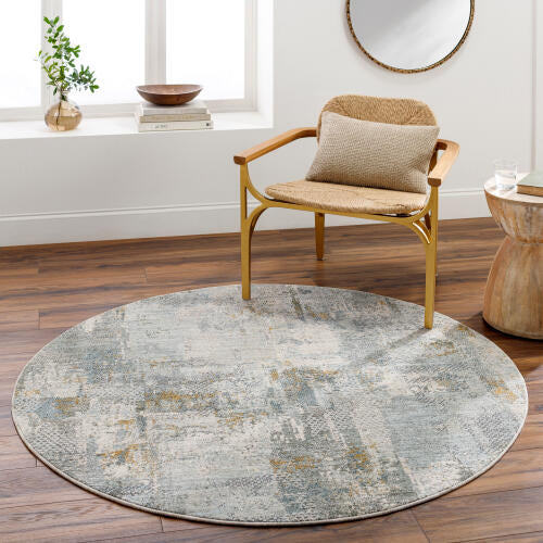 Livabliss Dresden Machine Woven Rug — Mist / Teal | DRE-2305
