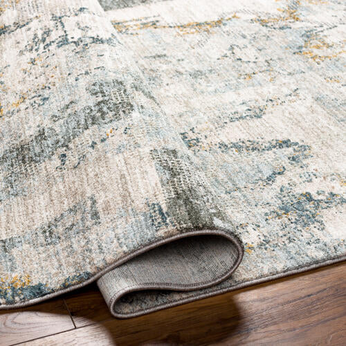 Livabliss Dresden Machinaal Geweven Vloerkleed — Taupe / Multi | DRE-2301 - construction