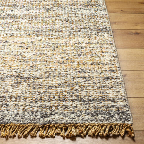Aylin Handmade Jute & Wool Rug— Tan / Taupe | AYI-2302 - colour & pattern