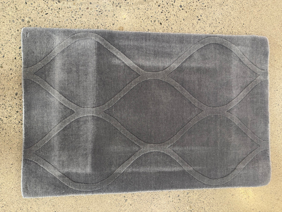 60x90 cm handgeknoopt Nepalees vloerkleed van 100% wol