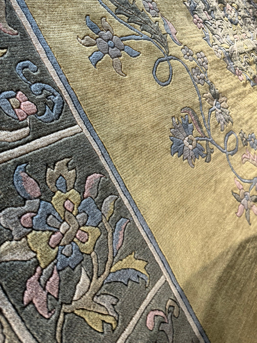 9'x12' Hand-Knotted Persian Multi/Green Area Rug – KB Rugs