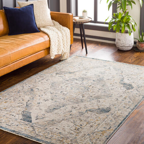 Livabliss Cardiff Machine Woven Rug — Ivory / Multi | CDF-2303 - colour & pattern
