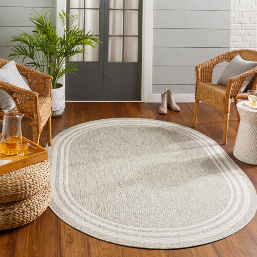 Livabliss Eagean Machinaal Geweven Vloerkleed — Lichtbeige | EAG-2366