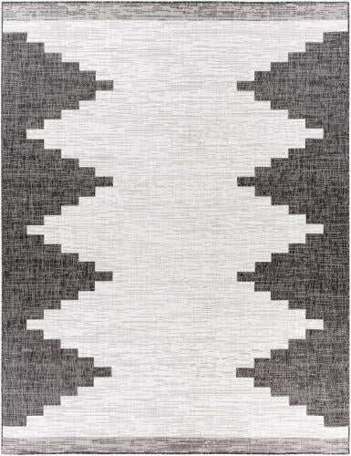 Livabliss  Eagean Machine Woven Rug — Charcoal / Ivory | EAG-2356 - performance