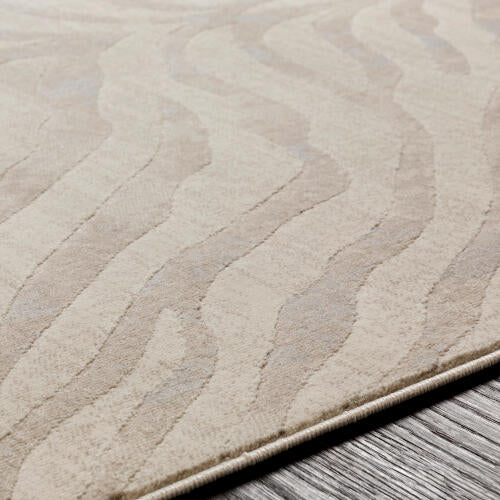 City Machine Woven Rug — Beige / Taupe | CIT-2301
