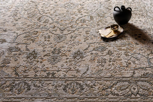 Brunswick machinaal geweven vloerkleed — Warm beige / Taupe | BWK-2312