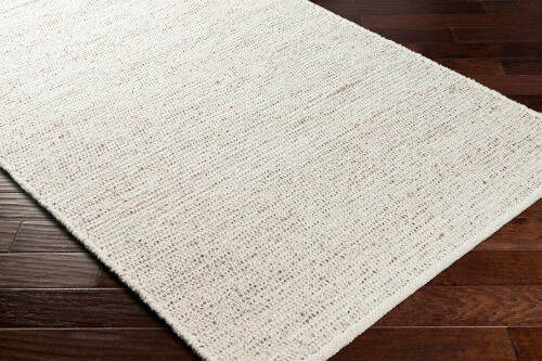 Azalea Handmade Rug — Light Beige / Black | AZA-2326 - construction