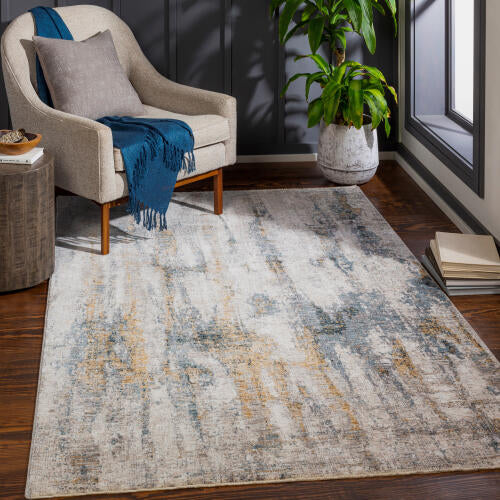 Livabliss Cardiff machinaal geweven vloerkleed — Ivoor / Multi | CDF-2306 - colour & pattern