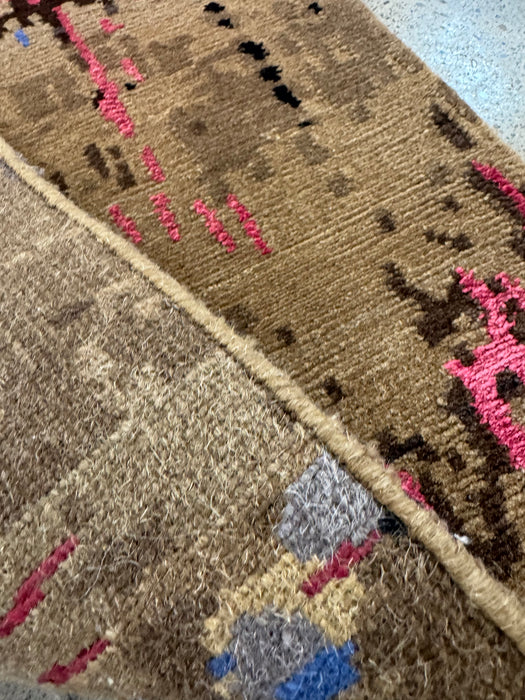 60x90 cm handgeknoopt Nepalees vloerkleed van 100% wol