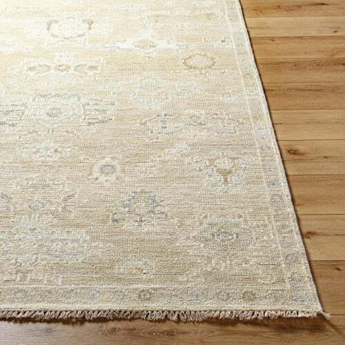 Antalya Handgemaakt Wollen Vloerkleed — Beige / Mist | AAT-2305