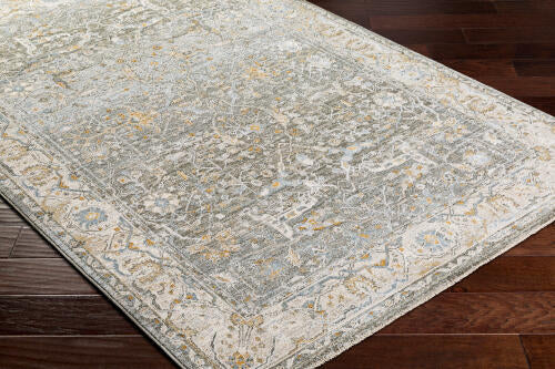 Livabliss Dresden machinaal geweven vloerkleed — Mist / Ivory | DRE-2310