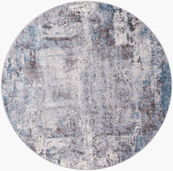 Ankara Machinaal Geweven Vloerkleed — Beige / Blauwgroen | AKR-2307