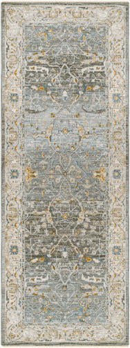 Livabliss Dresden machinaal geweven vloerkleed — Mist / Ivory | DRE-2310