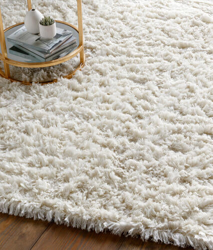 Ashton handgemaakt wollen vloerkleed — Crème | ASH-1300 - colour & pattern