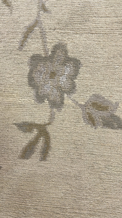 2’6 x 3’10 Tibetan 100% Wool & Silk Hand Knotted Area Rug