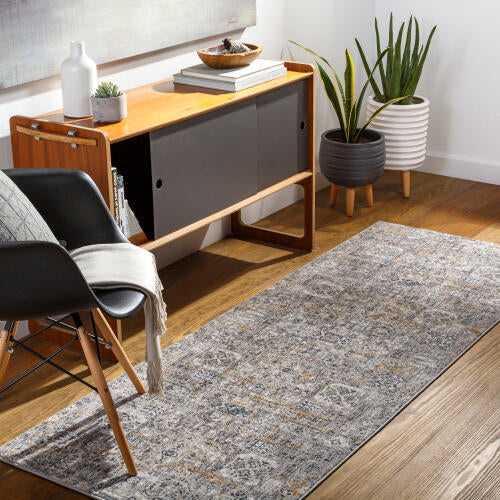 Livabliss Cardiff Machinaal Geweven Vloerkleed — Grijs / Taupe | CDF-2310